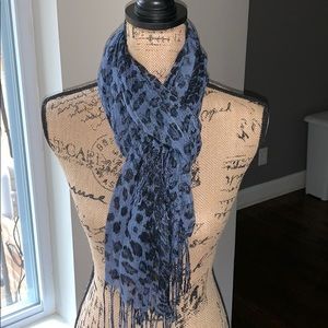 Leopard print scarf